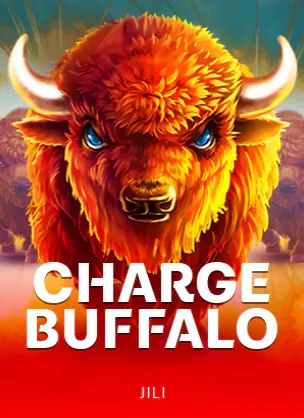 ภาพปกเกม Charge Buffalo รูปควายป่ากำลังพุ่งชน
